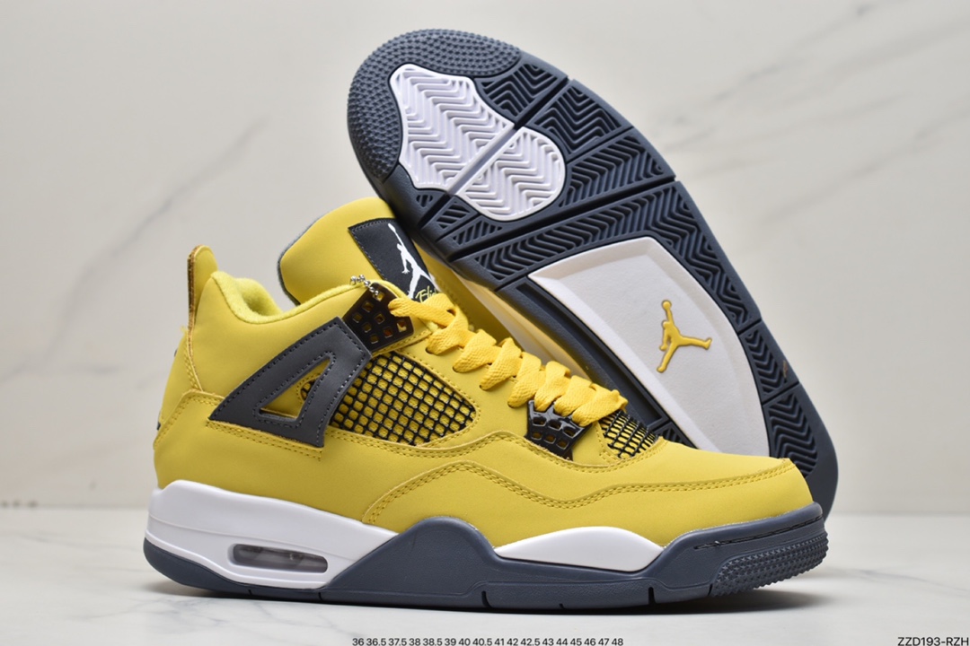 250 Air Jordan 4 Retro “Tour Yellow” 黑黄电母 CT8527-700