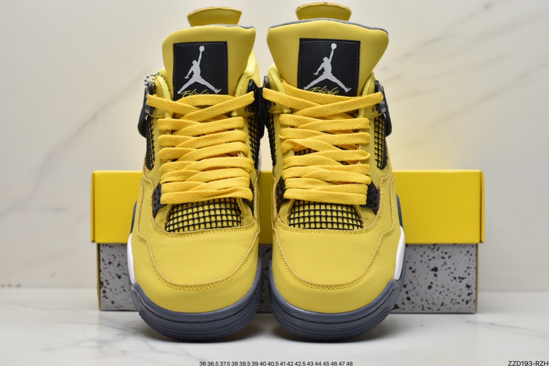 250 Air Jordan 4 Retro “Tour Yellow” 黑黄电母 CT8527-700