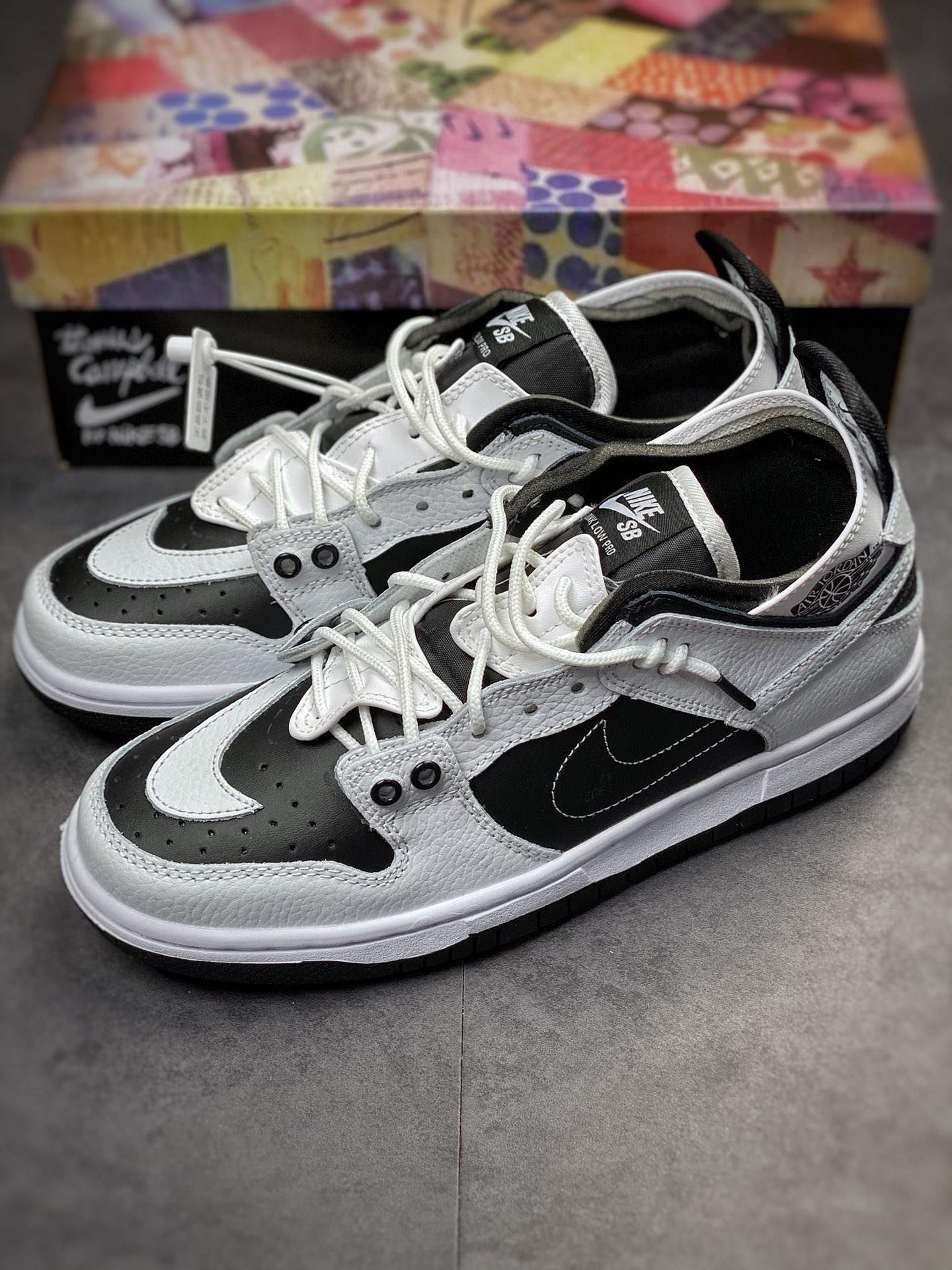 200 Nike Dunk SB 巴黎时装周走秀款 联手EJDER BQ6817-033