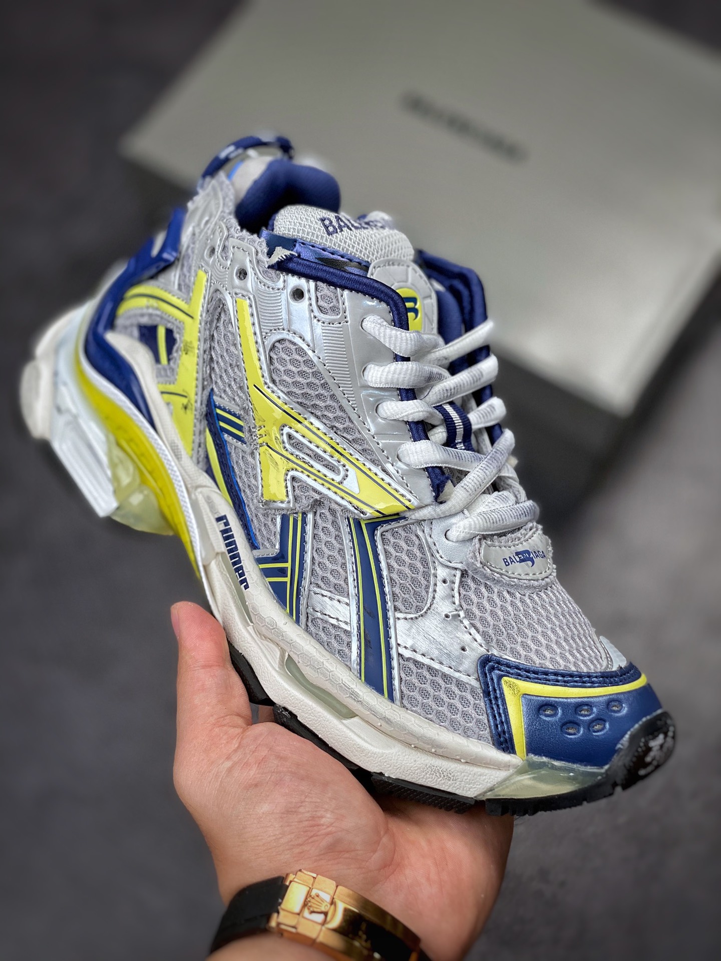 600 巴黎世家/Balenciaga 巴黎世家Runner运动鞋 677402 W3RB5 9174