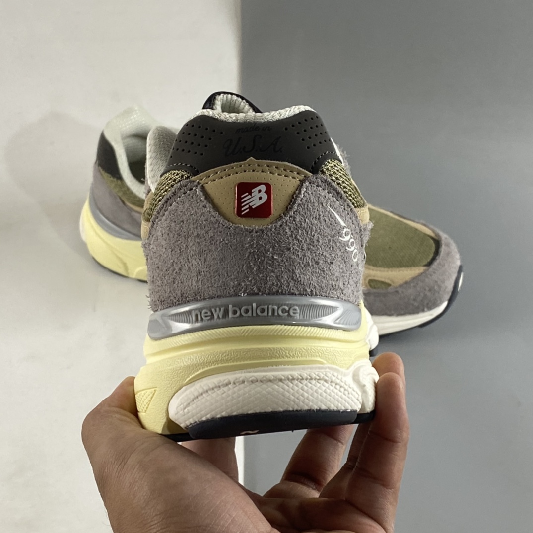 P220 New Balance NB990系列 高端美产复古休闲跑步鞋 M990TG3