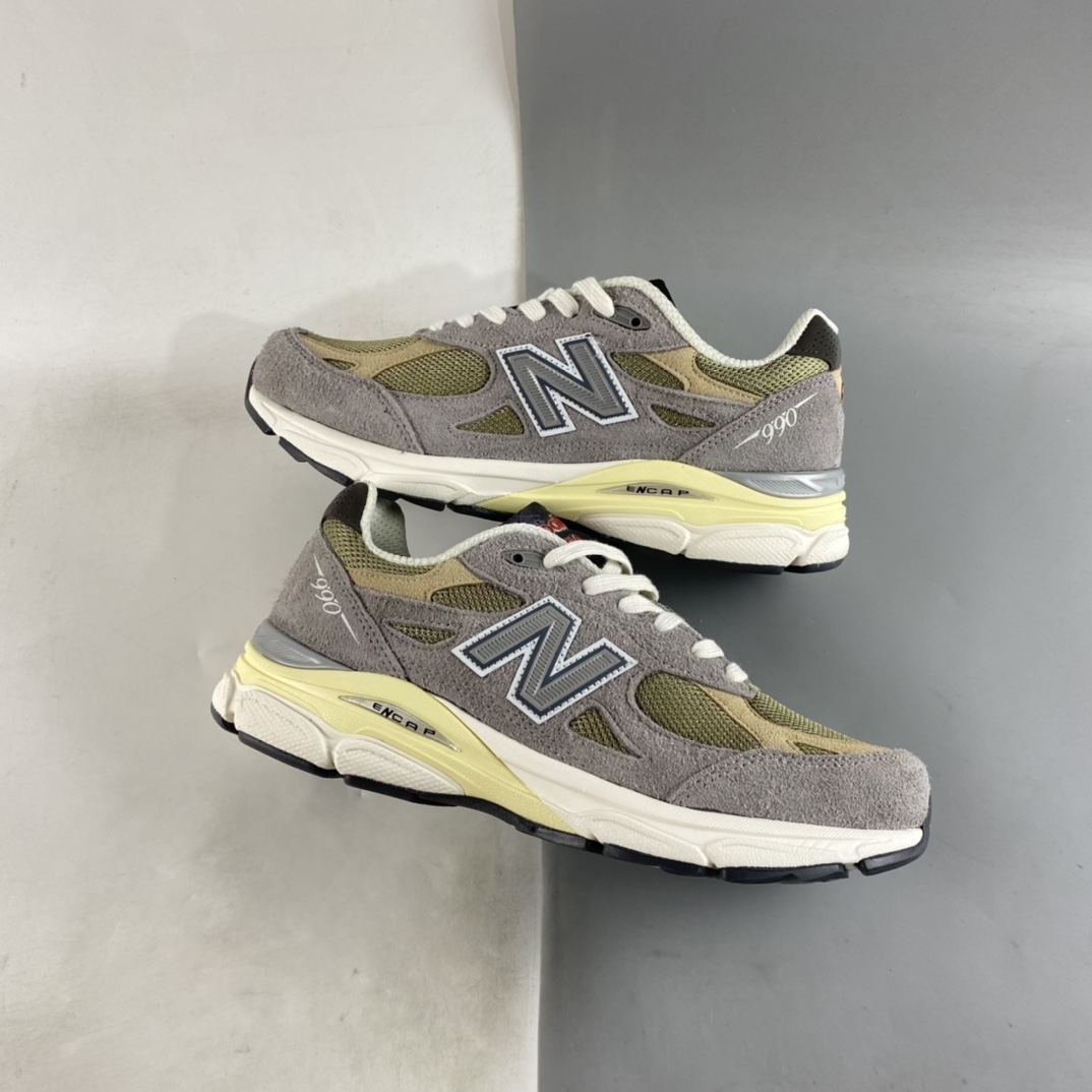 P220 New Balance NB990系列 高端美产复古休闲跑步鞋 M990TG3