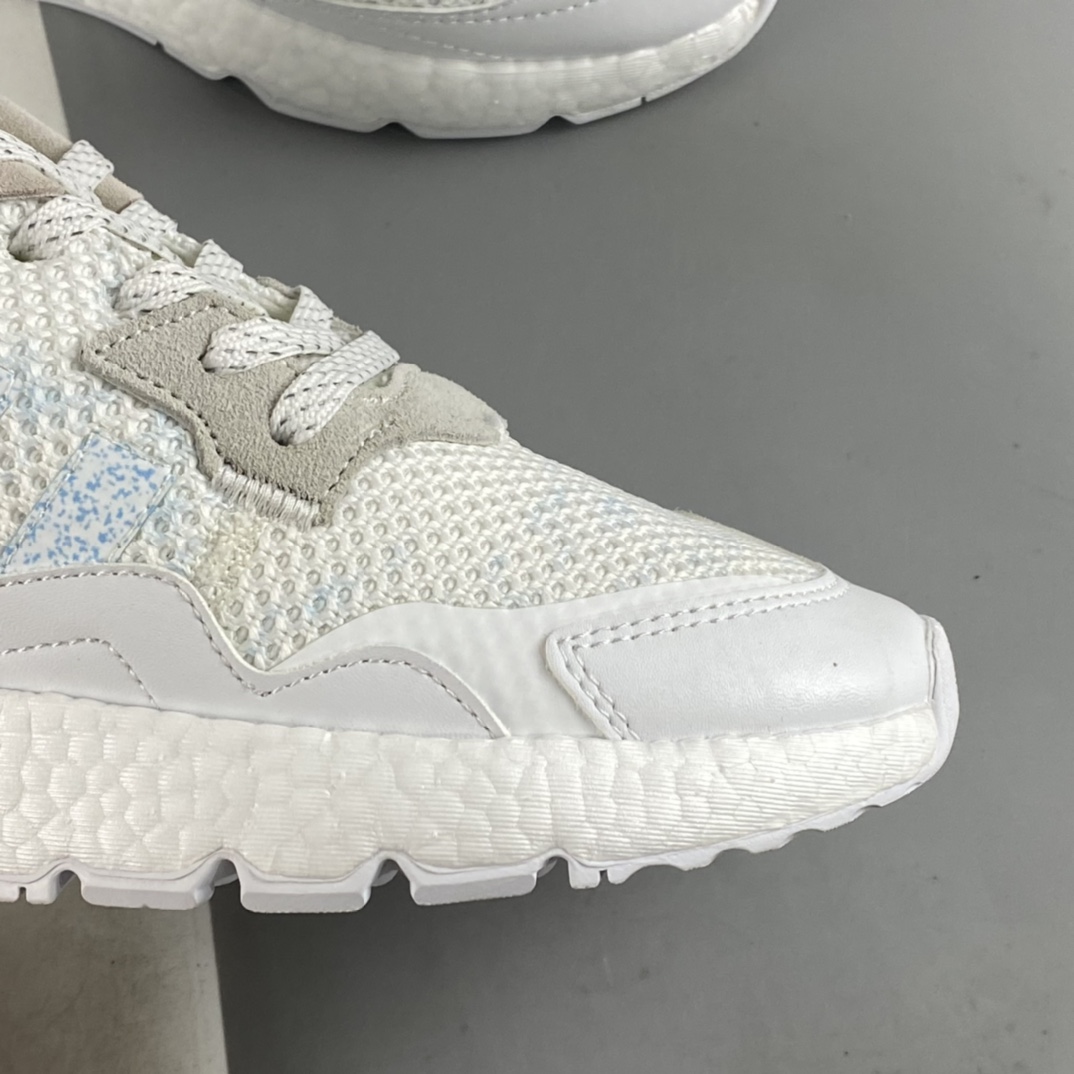 P190 Adidas Nite Jogger Boost 阿迪夜行者爆米花大底复古跑鞋 CG6208