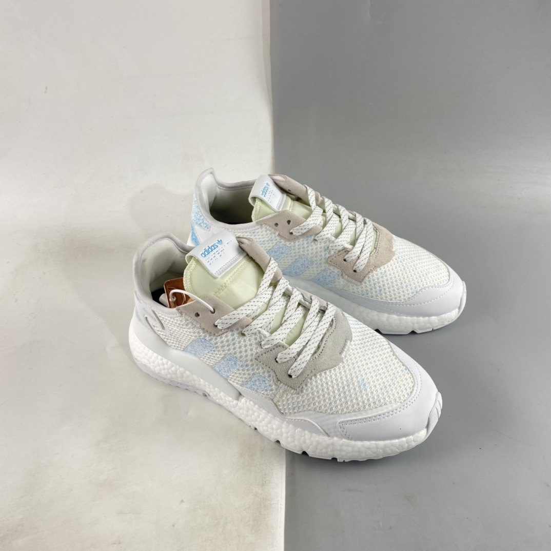 P190 Adidas Nite Jogger Boost 阿迪夜行者爆米花大底复古跑鞋 CG6208