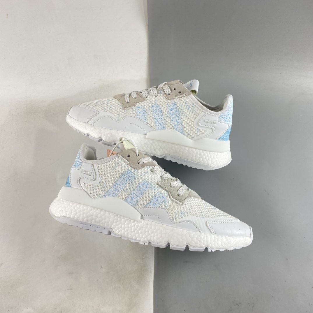 P190 Adidas Nite Jogger Boost 阿迪夜行者爆米花大底复古跑鞋 CG6208