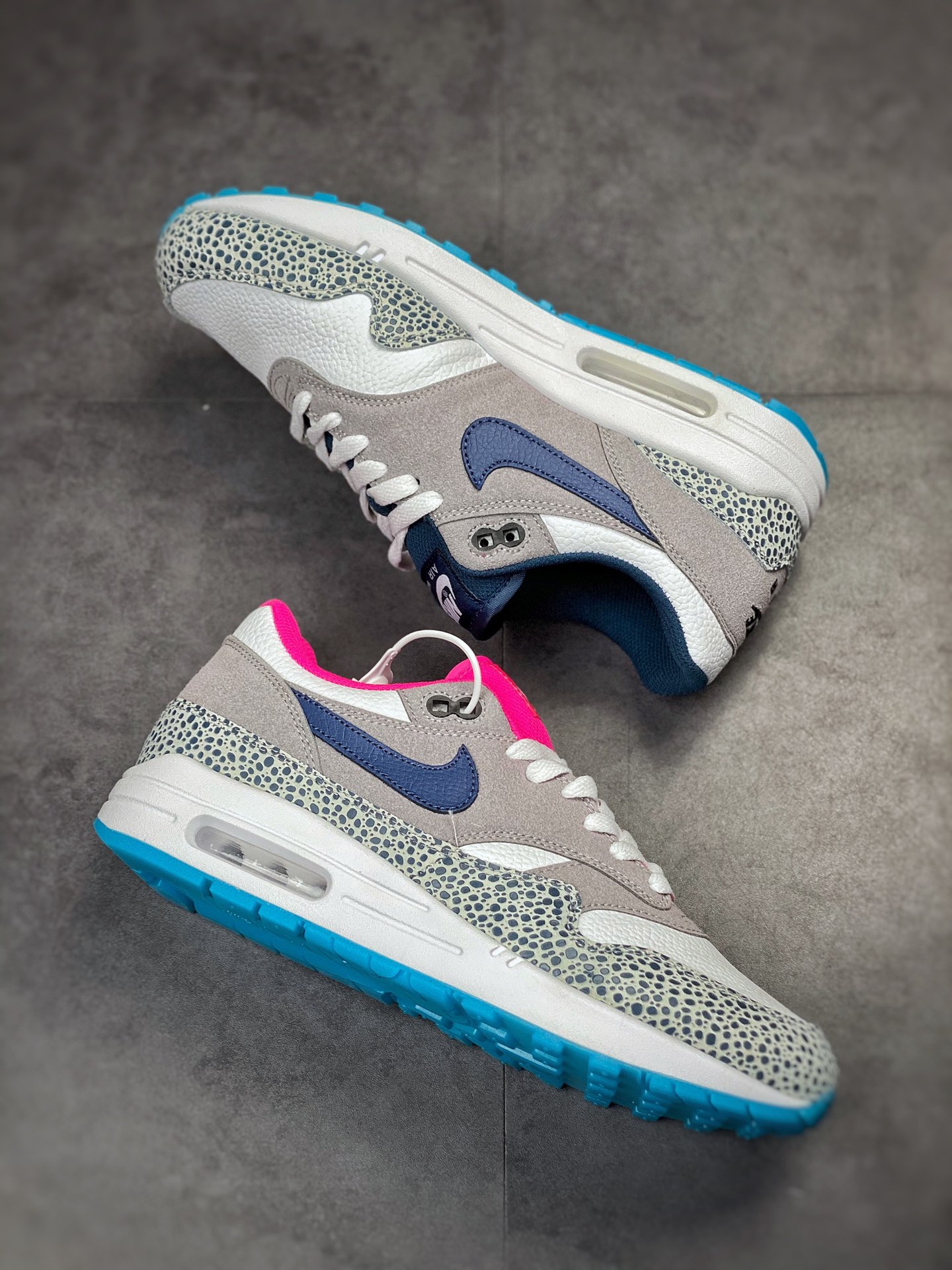230 Nike Air Max 1 2022复刻 Mineral Slate 灰粉泼墨DV3027-002