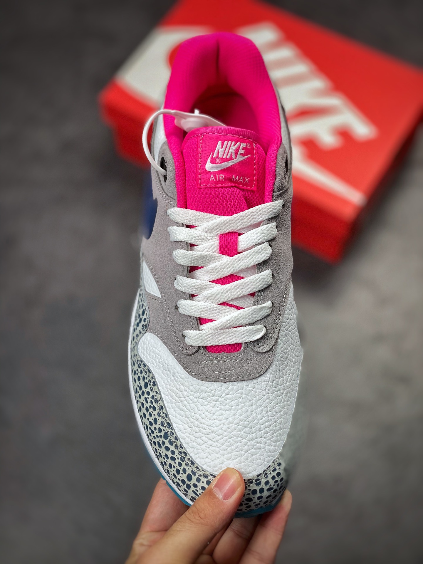 230 Nike Air Max 1 2022复刻 Mineral Slate 灰粉泼墨DV3027-002