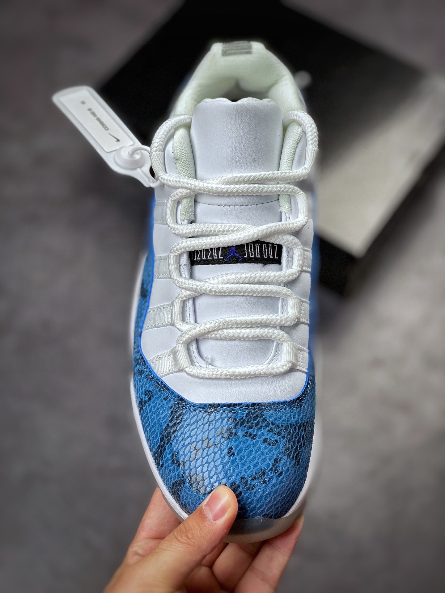 250 Air Jordan 11 Low ”Navy Snakeskin” 复刻蓝蛇 CD6846-102