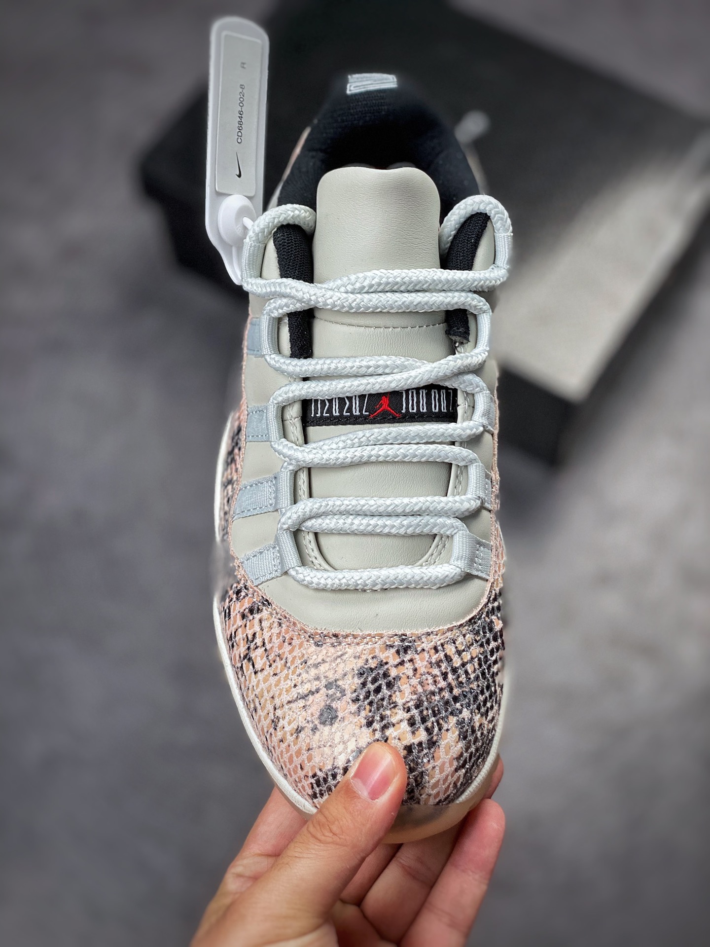 250 Air Jordan 11 Low “Snakeskin” 复刻白蛇 CD6846-002