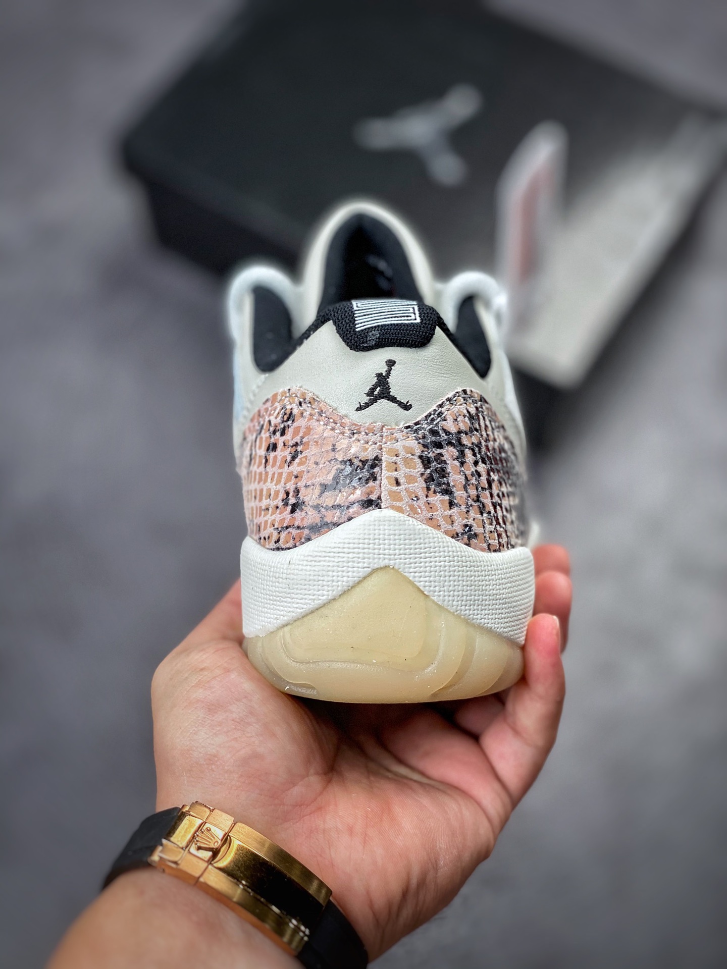 250 Air Jordan 11 Low “Snakeskin” 复刻白蛇 CD6846-002