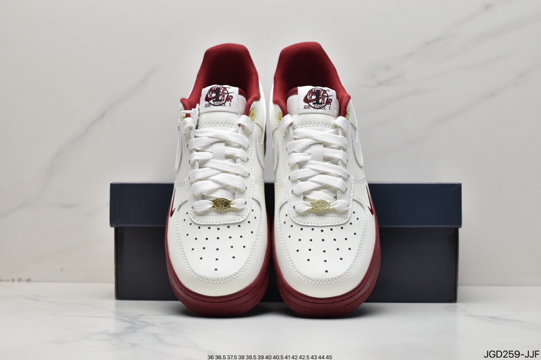 180 Air Force 1'07 SE”Sail Team Red Metallic Gold”空军一号经DQ7582-100