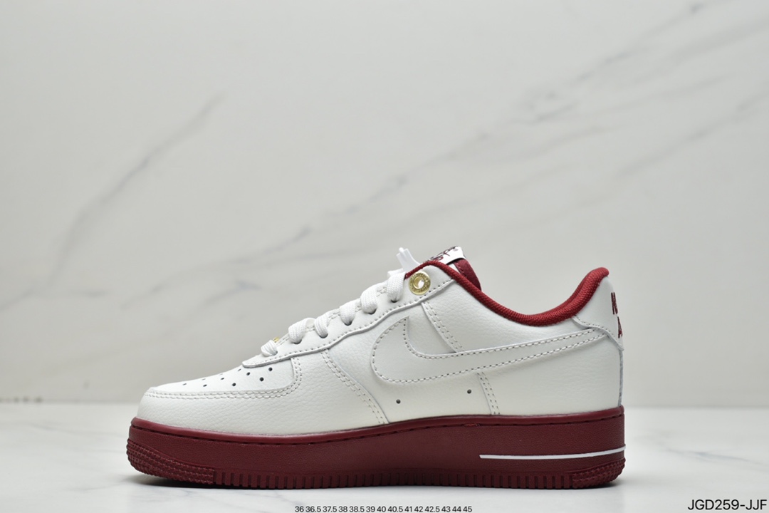 180 Air Force 1'07 SE”Sail Team Red Metallic Gold”空军一号经DQ7582-100