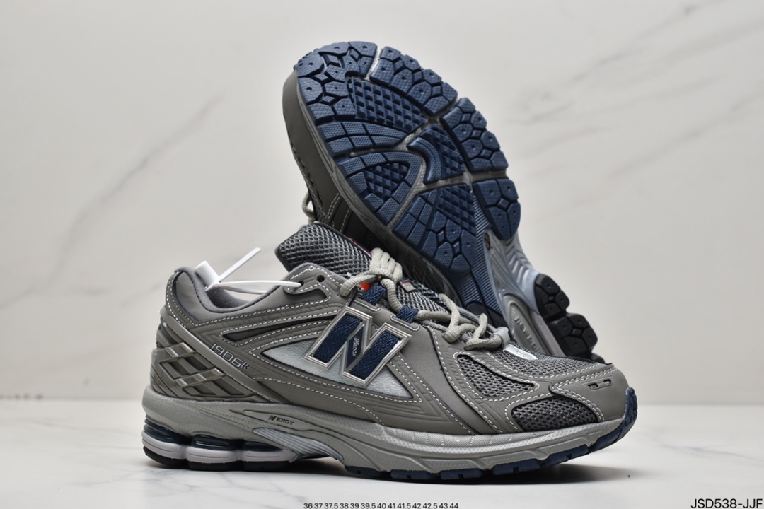 200 New Balance M1906R 系列复古老爹风休闲运动慢跑鞋“网布银白黑黄”NB1906RA