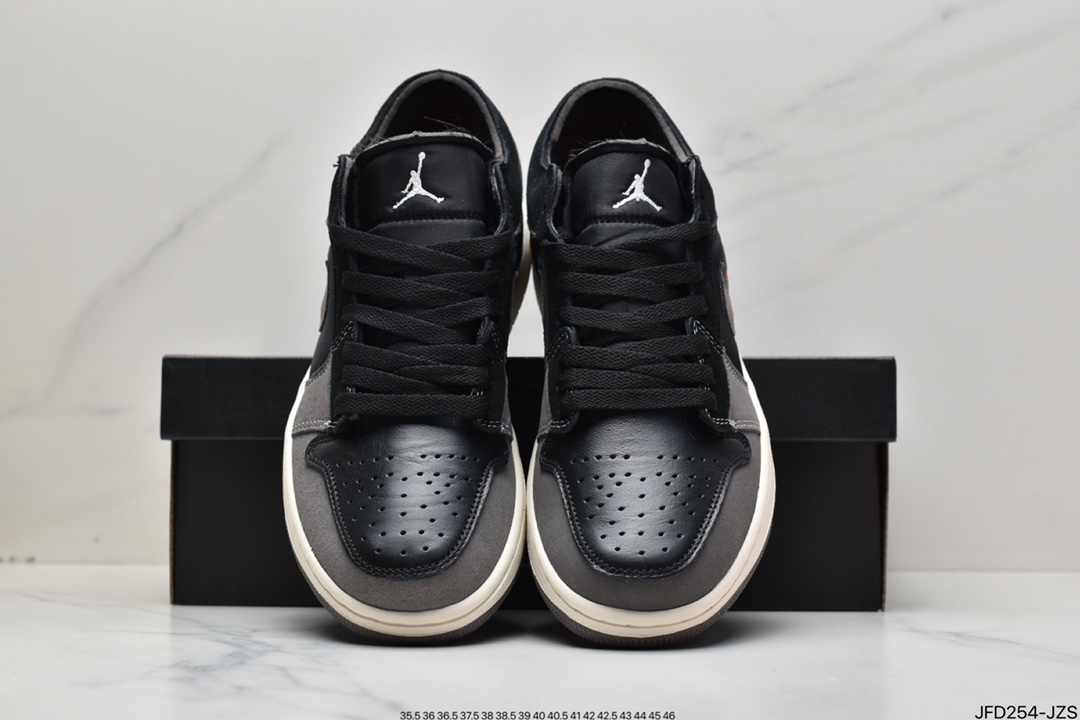 170 Air Jordan 1 Low 黑灰拼接DN1635-001