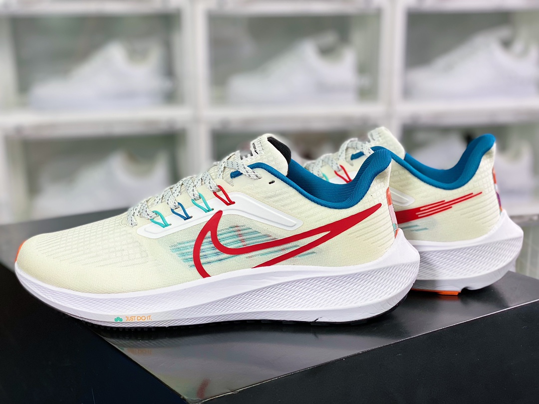 200 Air Zoom Pegasus 39”White/Aqua Blue/Red”39代超级飞马涡轮FD4322-161