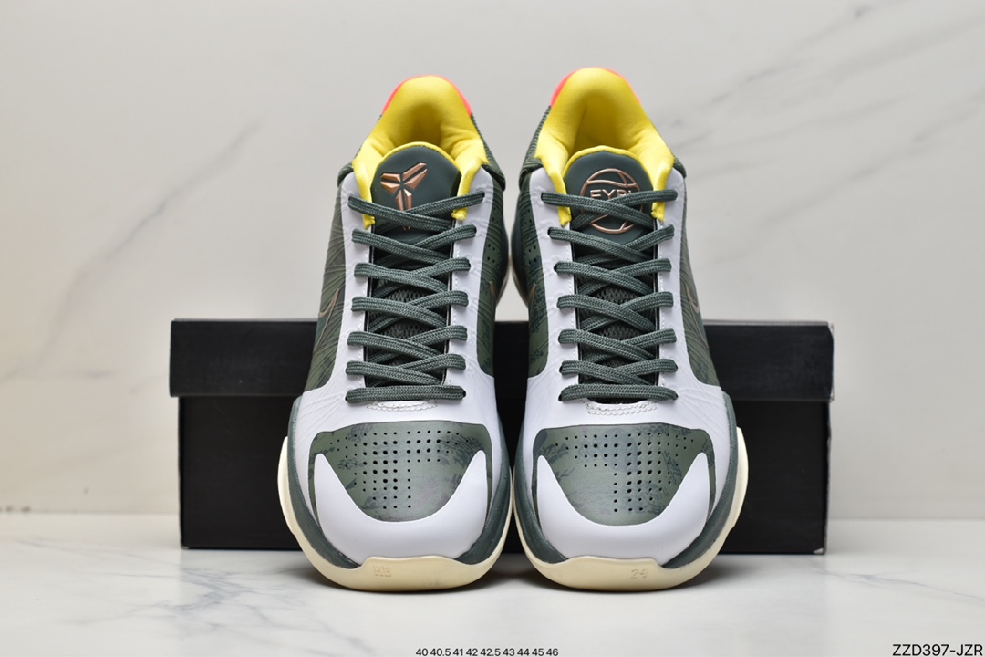 250 NK科比5篮球鞋 Nike Kobe 5 Protro “Chaos” 白紫绿 CD4991-100