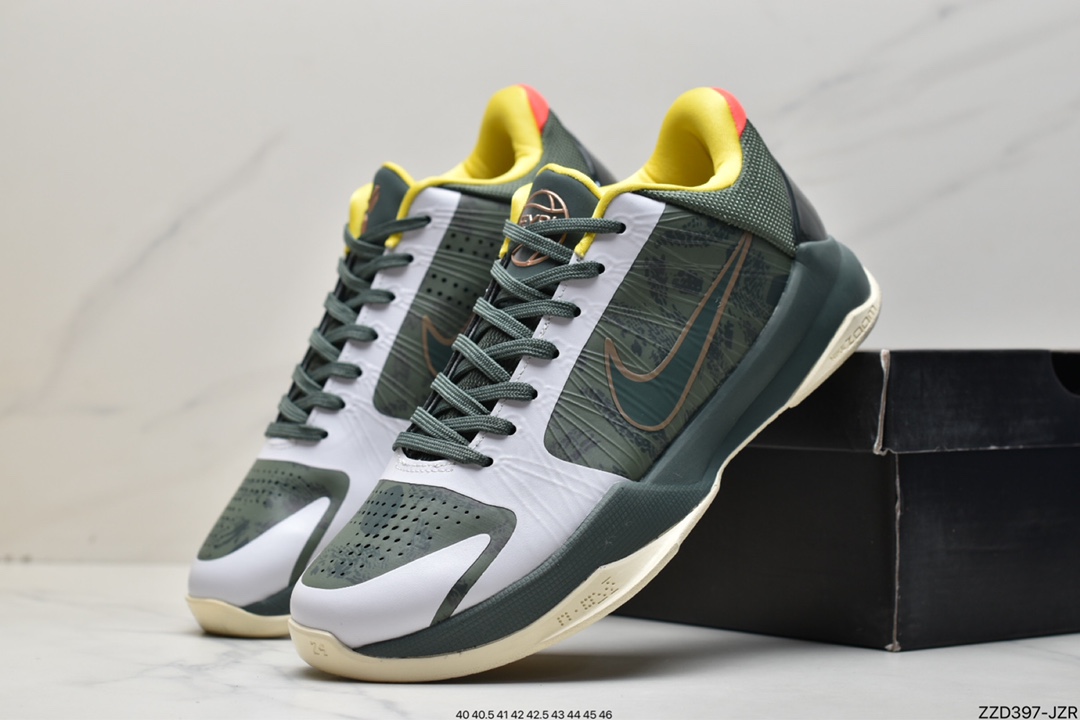 250 NK科比5篮球鞋 Nike Kobe 5 Protro “Chaos” 白紫绿 CD4991-100