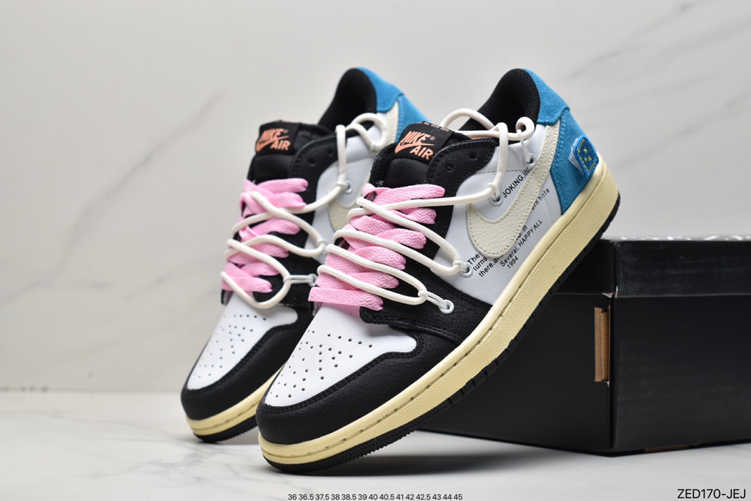 260 Air Jordan 1 Low 白棕绑带 553558-062