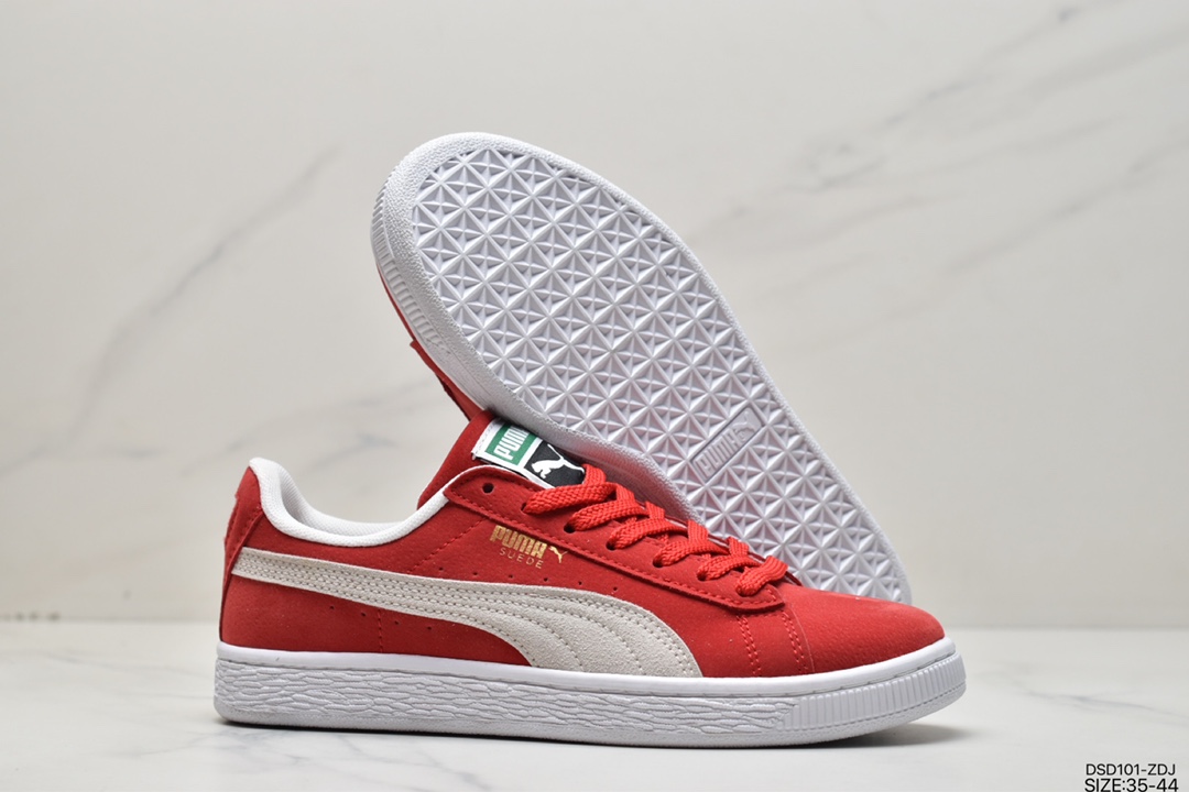 100 Puma彪马Smash Vulc Leather Low 韩系百搭休闲皮面板鞋 352634-05