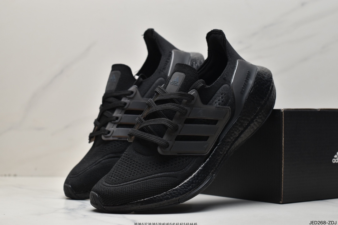 150 2021SS全新阿迪达斯 Ultra Boost 2021”Black/White”  FY0379