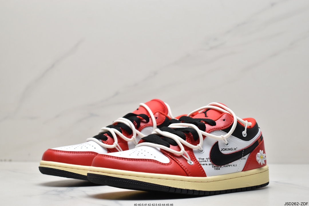 200 Air Jordan 1 Low 芝加哥公牛队配色 553558-163