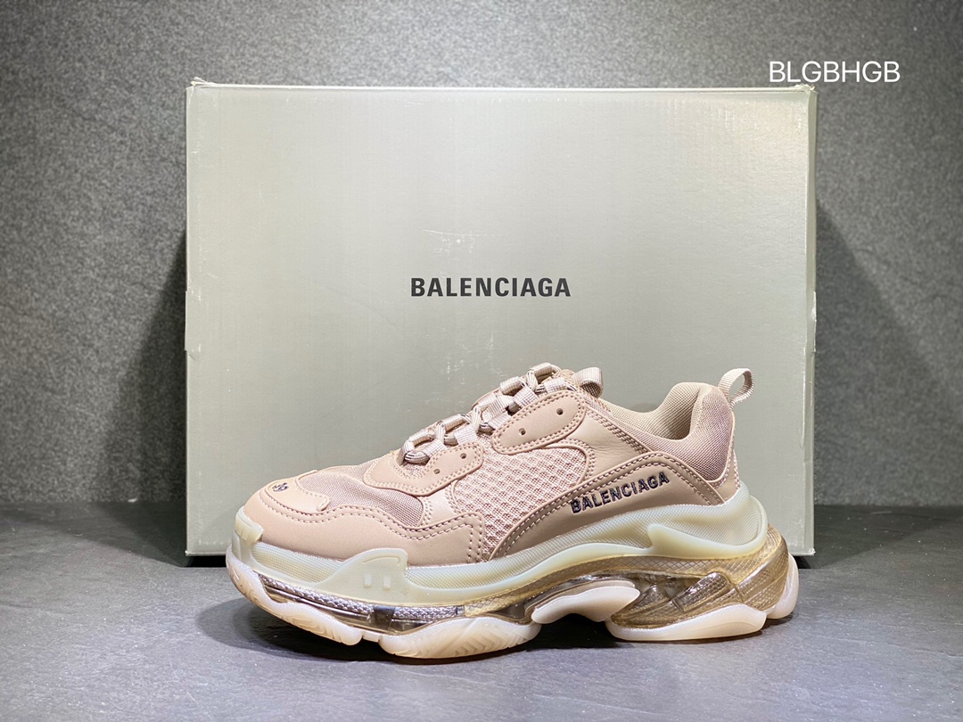 520  Balenciaga Sneaker Tess s.Gomma MAILLE WHITE/ORANGE 纯原版本