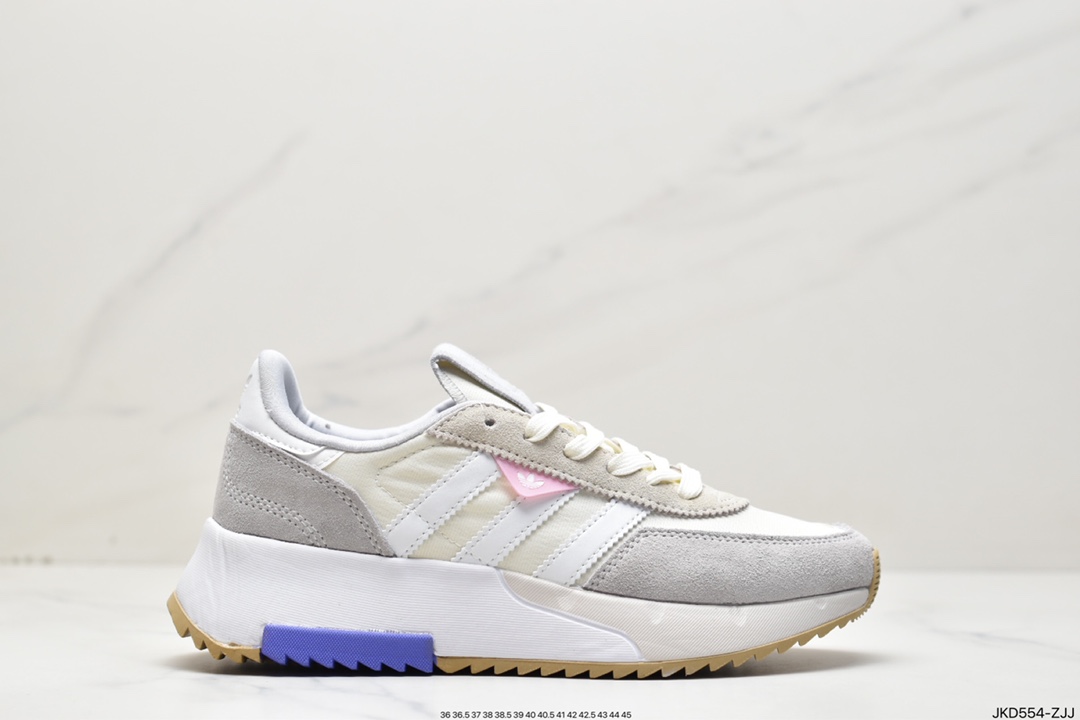 160 ADIDAS Originals Retropy 爆米花速度轻盈复古系列百搭透气休闲运动慢跑鞋GW8275