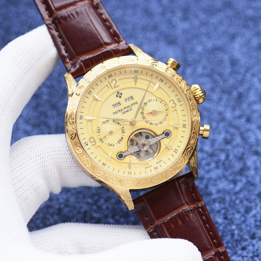 680 （百达翡丽-PATEK PHILIPPE 新品男士飞轮腕表