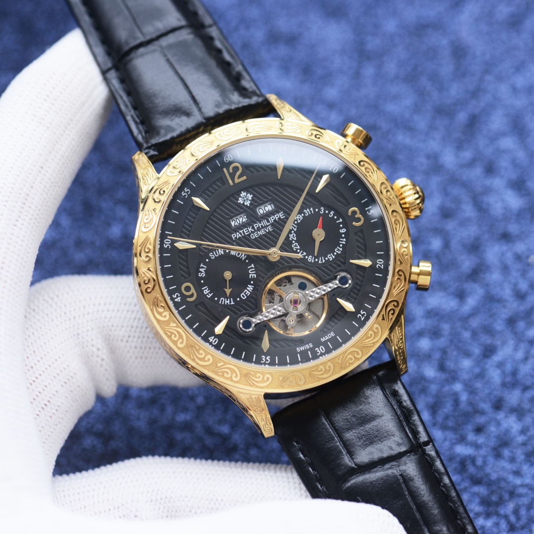 680 （百达翡丽-PATEK PHILIPPE 新品男士飞轮腕表