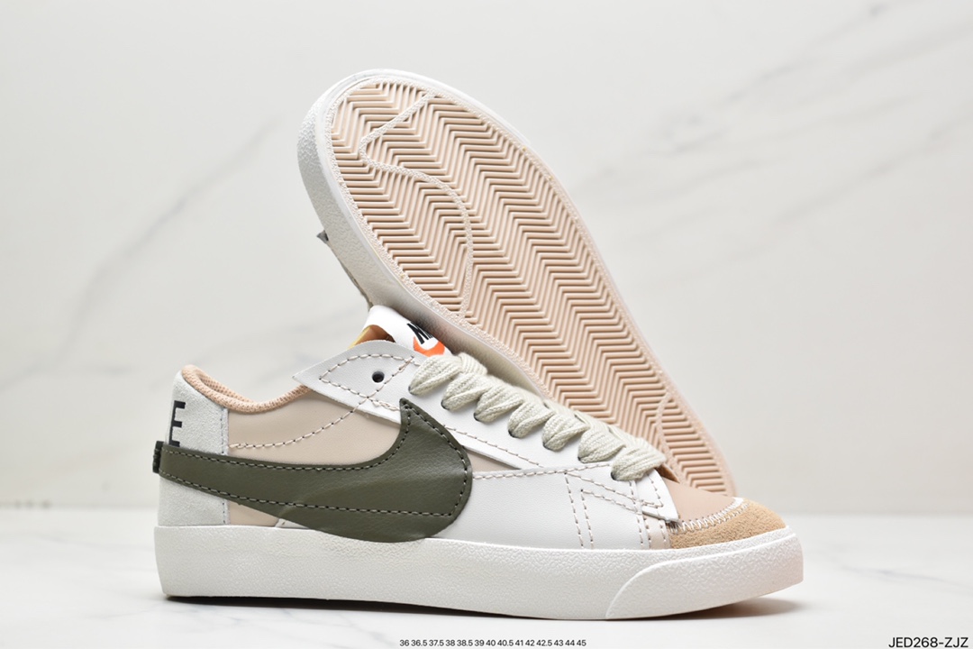 150 Nike Blazer Low'77 Jumbo 白粉经典DQ1470-102