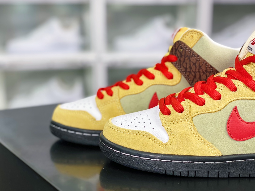 220 Color Skates x SB Dunk High ”Kebab and Destroy”扣篮系列高帮休闲运动滑板板鞋CZ2205-700