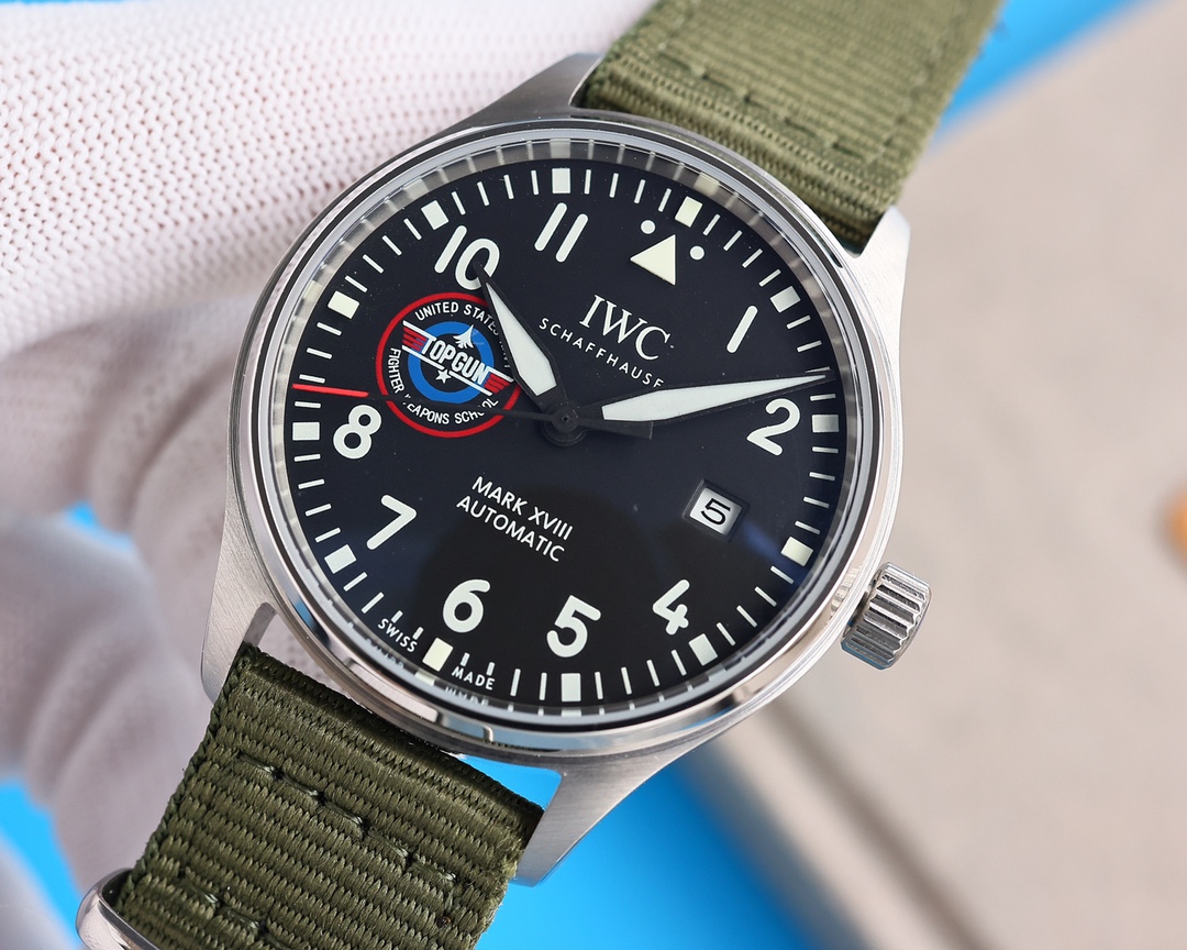 100 WO出品 IWC 万国 马克十八飞行员系列海军空战部队系列