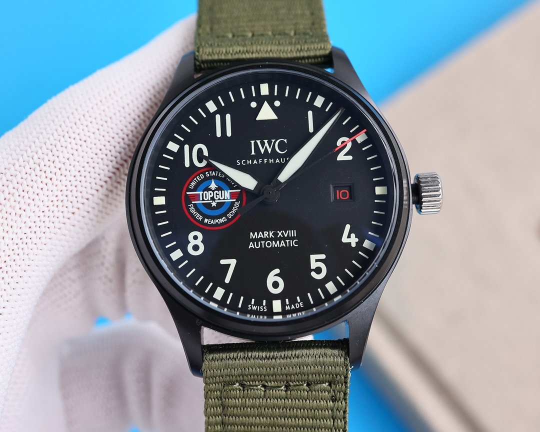 100 WO出品 IWC 万国 马克十八飞行员系列海军空战部队系列