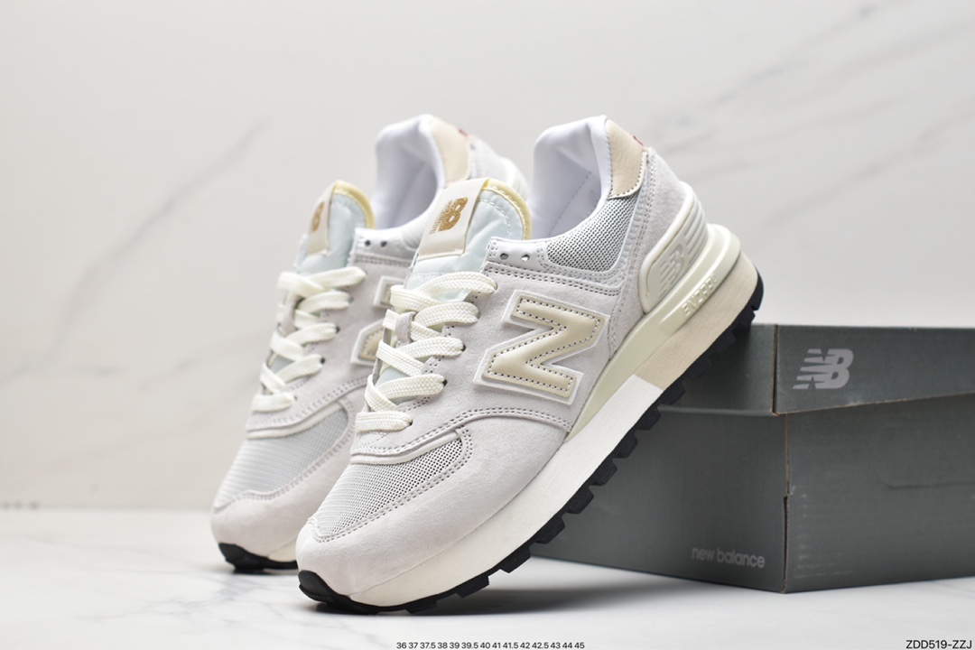 230 New Balance U574升级版系列低帮复古休闲运动慢跑鞋“米白色”U574LGE1