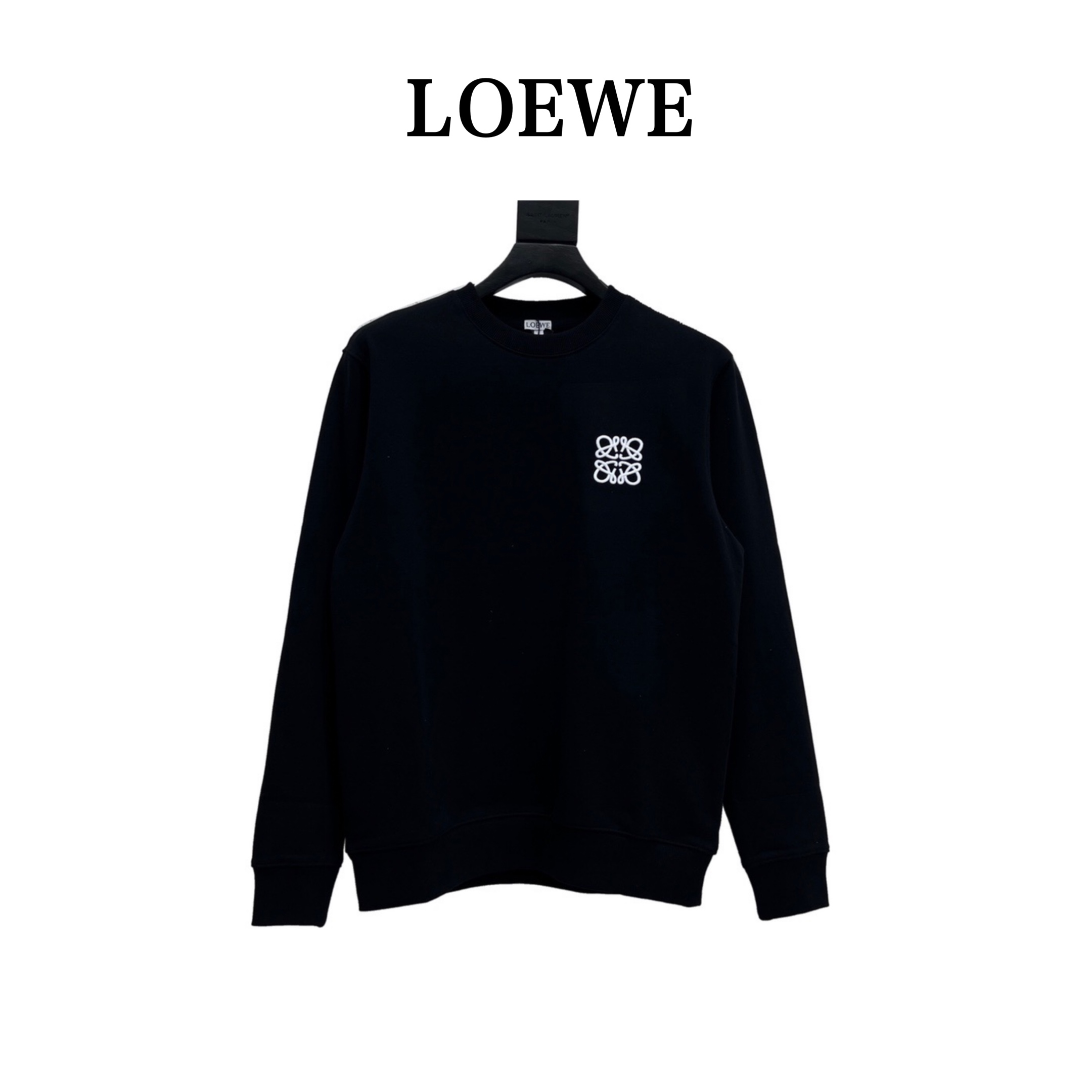 240 LOEWE/罗意威 精简经典刺绣圆领卫衣