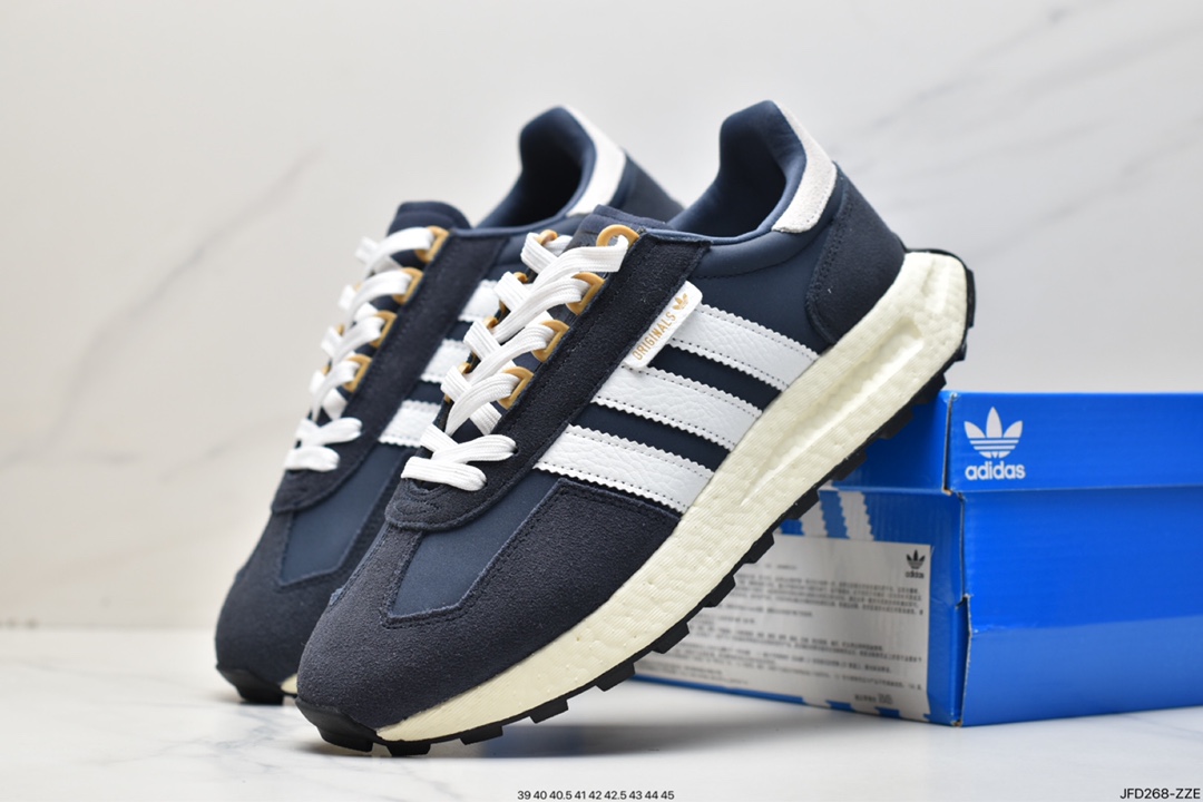 170 adidas Racing E5 Boost Prototype 速度轻盈复古系列 HP7849