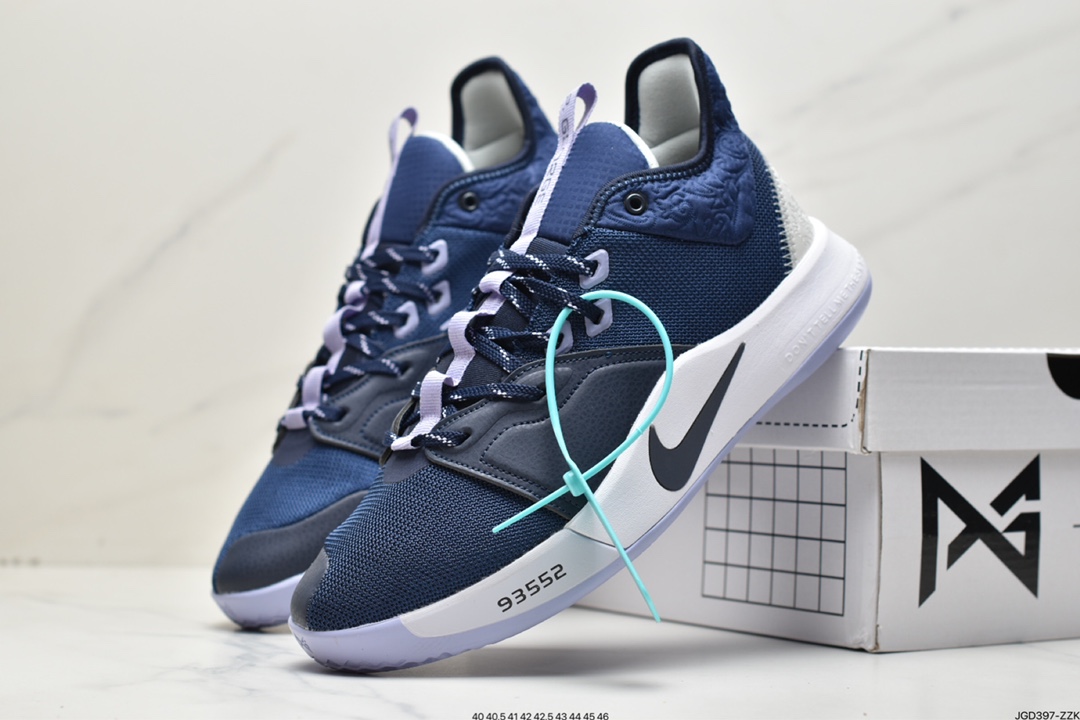 180 Nike PG3 EYBL 保罗乔治三代精英联赛配色AO2607