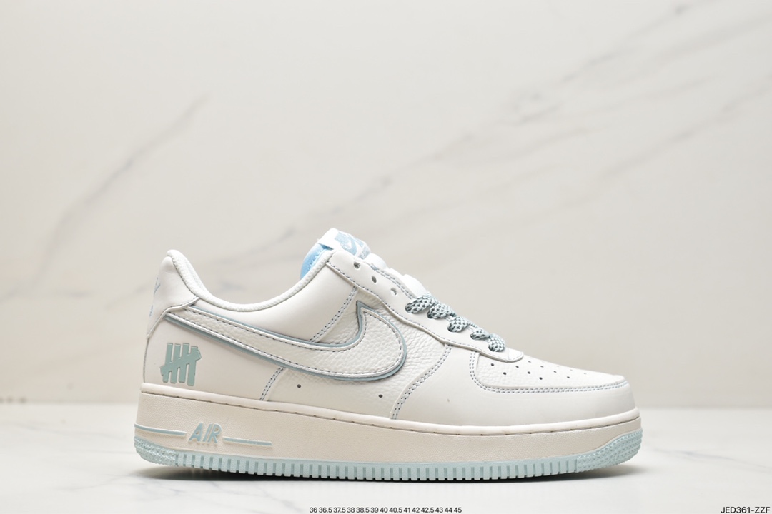 150 UNDEFEATED x Nike Air Force 1′07”Beige/Black 3M”空军一号HL5263