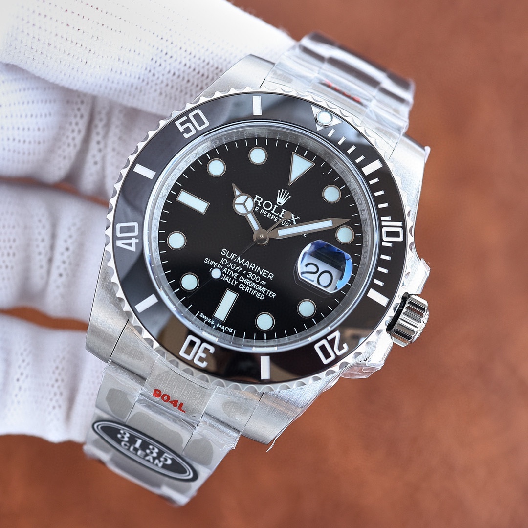 1300 CLEAN Factory2022墙裂劳.力士Rolex黑水鬼/绿水鬼40MM系列腕表