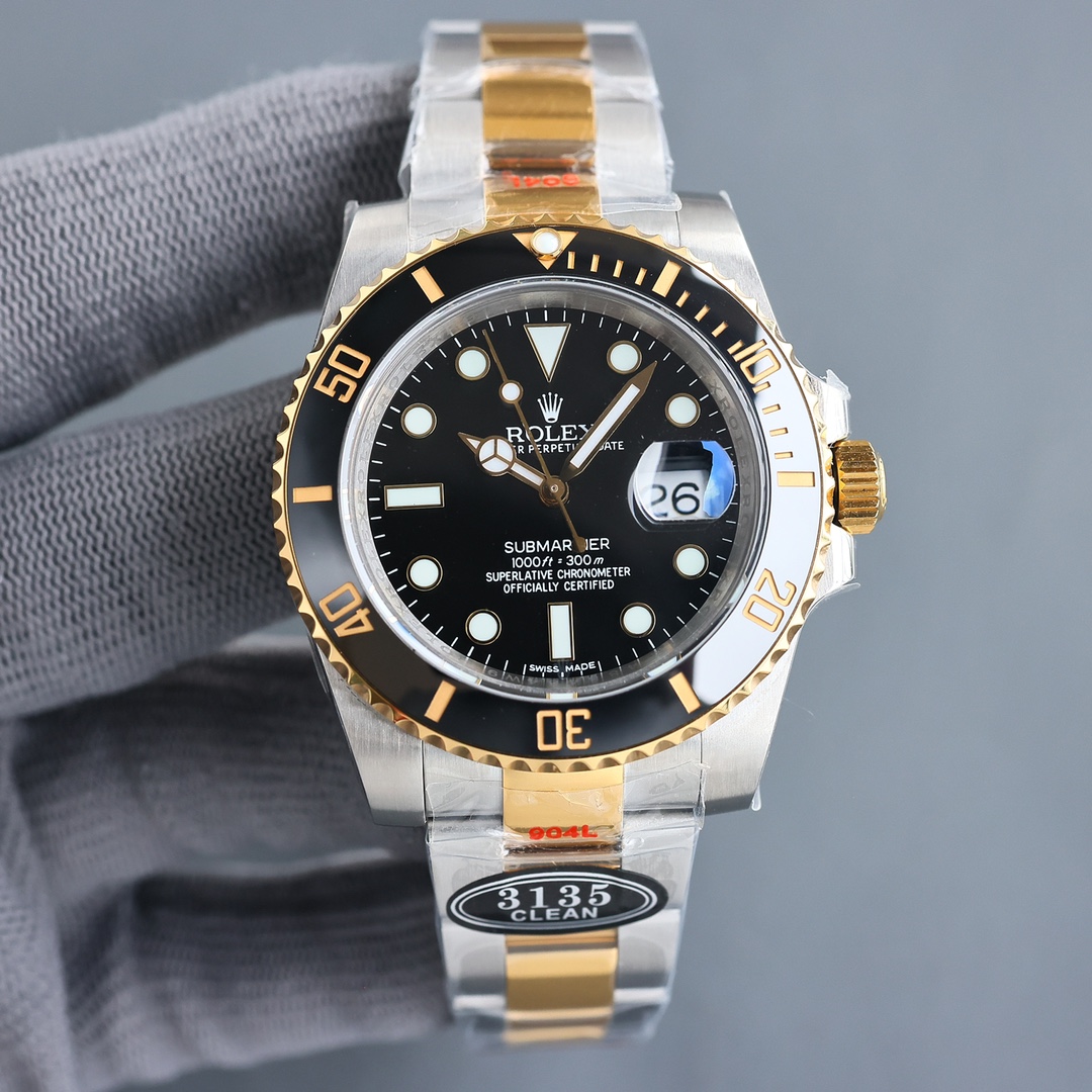 1350 CLEAN Factory2022墙裂推荐市场最高版本 劳.力士Rolex黑水鬼/绿水鬼40MM系列腕表