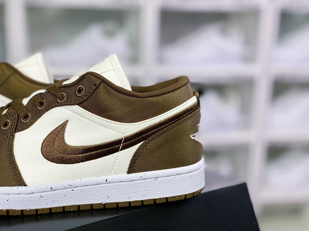 220 Air Jordan 1 Low SE”Mocha/Brown/White”AJ1乔丹一代低帮篮球鞋DV0426-301