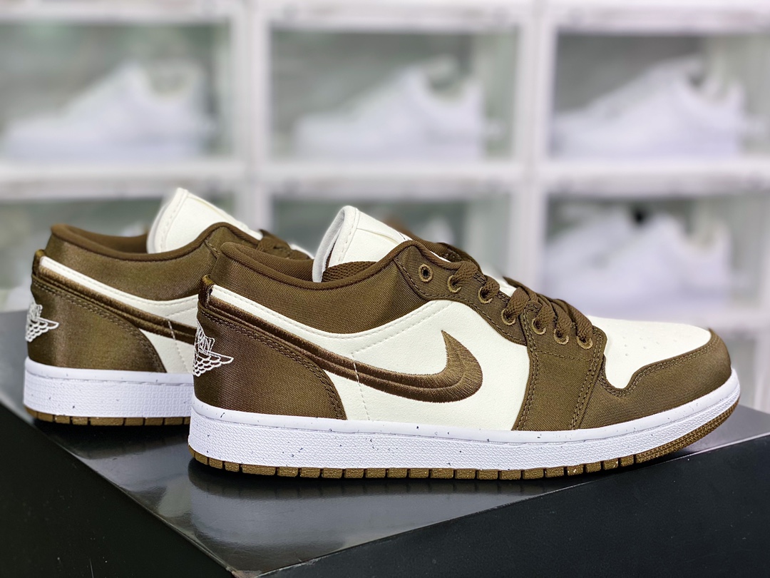 220 Air Jordan 1 Low SE”Mocha/Brown/White”AJ1乔丹一代低帮篮球鞋DV0426-301