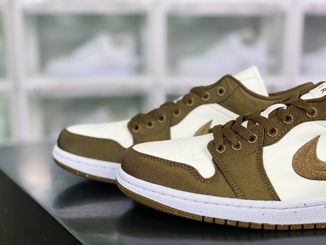 220 Air Jordan 1 Low SE”Mocha/Brown/White”AJ1乔丹一代低帮篮球鞋DV0426-301