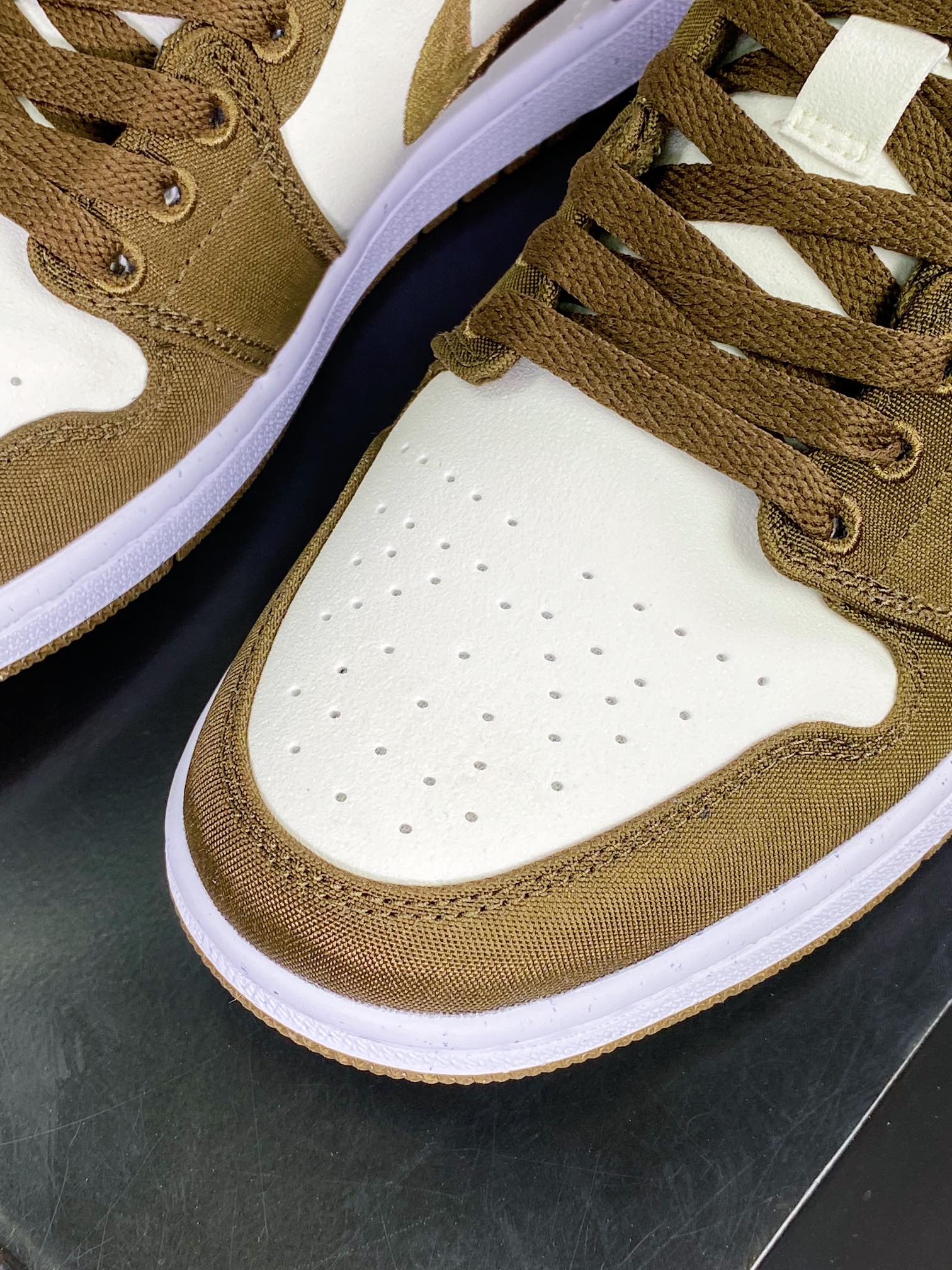 220 Air Jordan 1 Low SE”Mocha/Brown/White”AJ1乔丹一代低帮篮球鞋DV0426-301