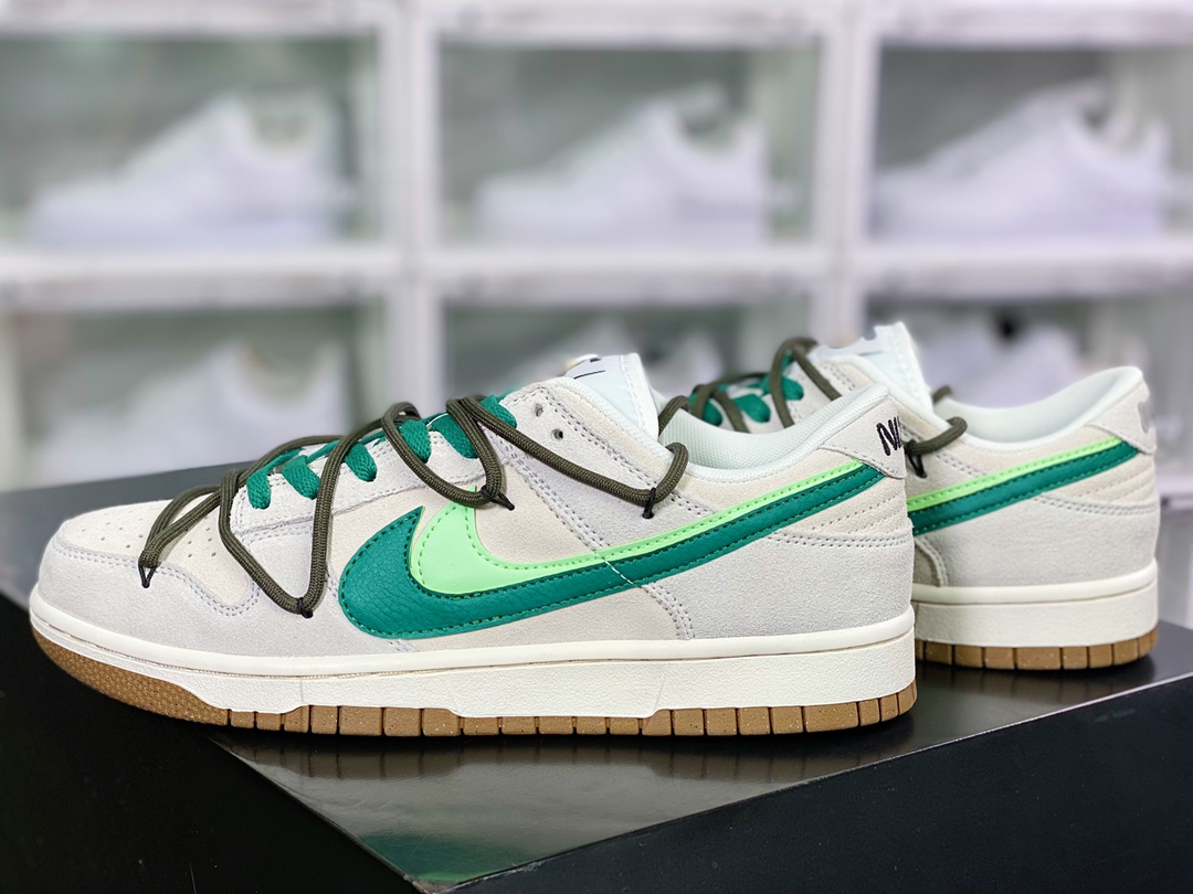 320 SB Dunk Low SE”85 Grey Green”扣篮系列低帮休闲运动滑板板鞋DO9457-100