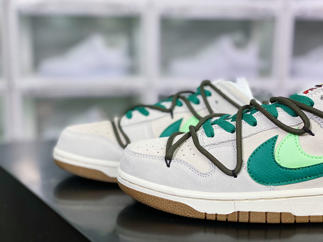 320 SB Dunk Low SE”85 Grey Green”扣篮系列低帮休闲运动滑板板鞋DO9457-100