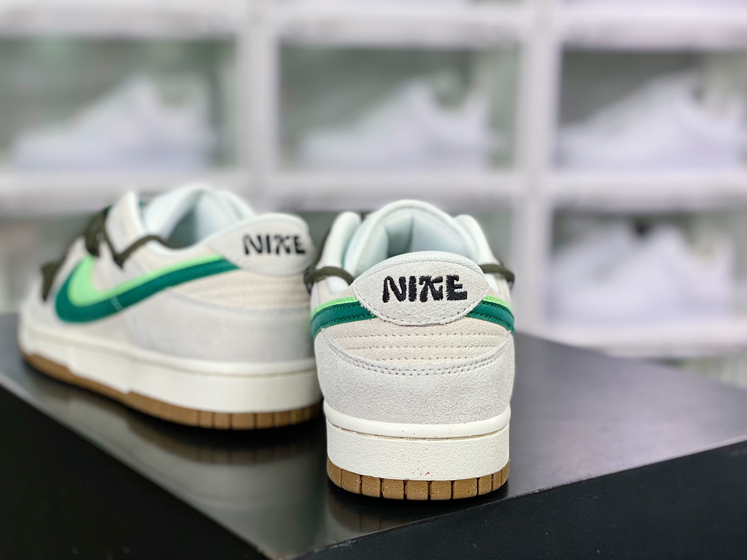 320 SB Dunk Low SE”85 Grey Green”扣篮系列低帮休闲运动滑板板鞋DO9457-100