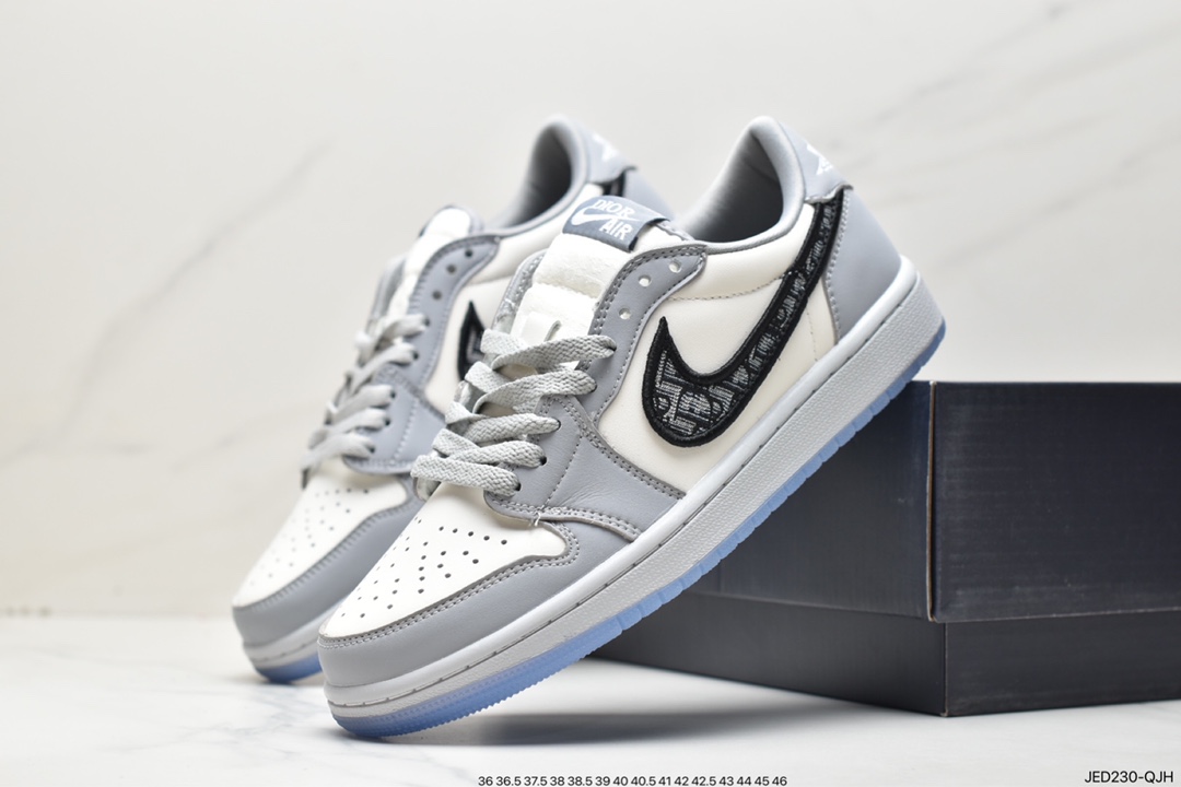 150 耐克Nike Air Jordan 1 Low OG SP”Black/Green Toe”AJ1乔丹一代篮球鞋 DM7866-128