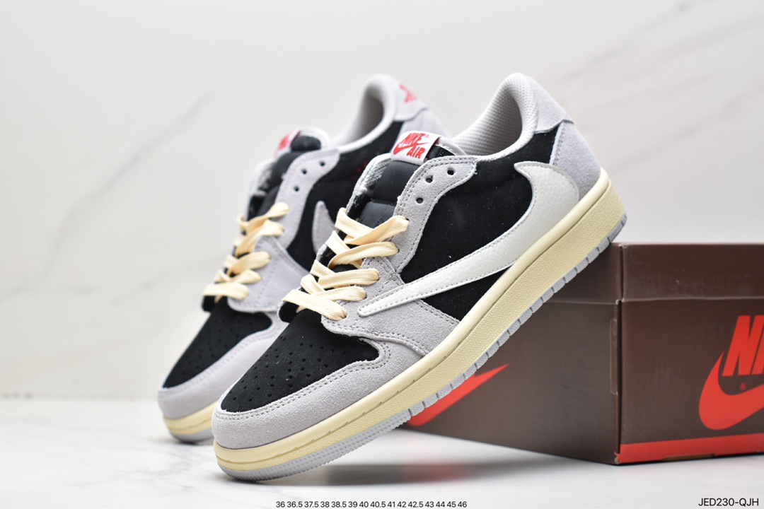 150 耐克Nike Air Jordan 1 Low OG SP”Black/Green Toe”AJ1乔丹一代篮球鞋 DM7866-128