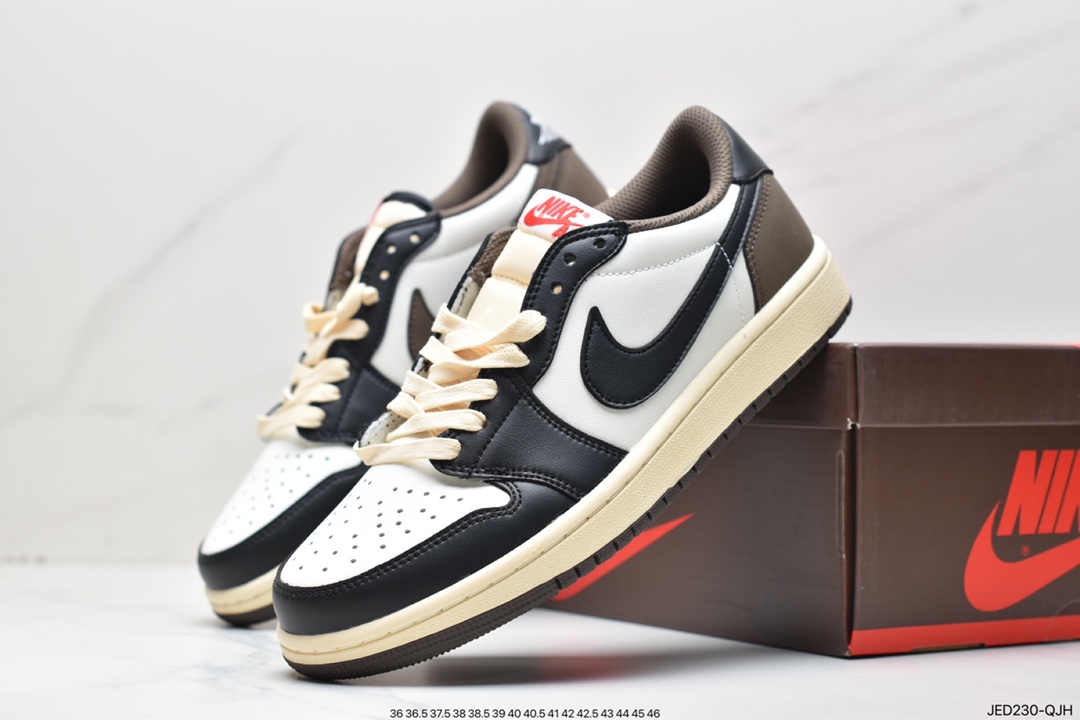 150 耐克Nike Air Jordan 1 Low OG SP”Black/Green Toe”AJ1乔丹一代篮球鞋 DM7866-128